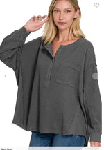 Henley Oversized Top