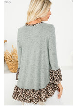 Plus Bell Sleeve Ruffle Sweater