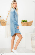 The perfect denim dress