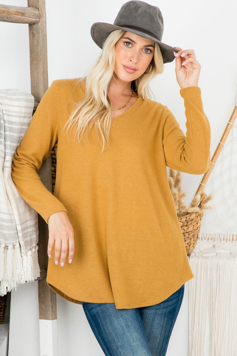 The best long sleeve V-neck